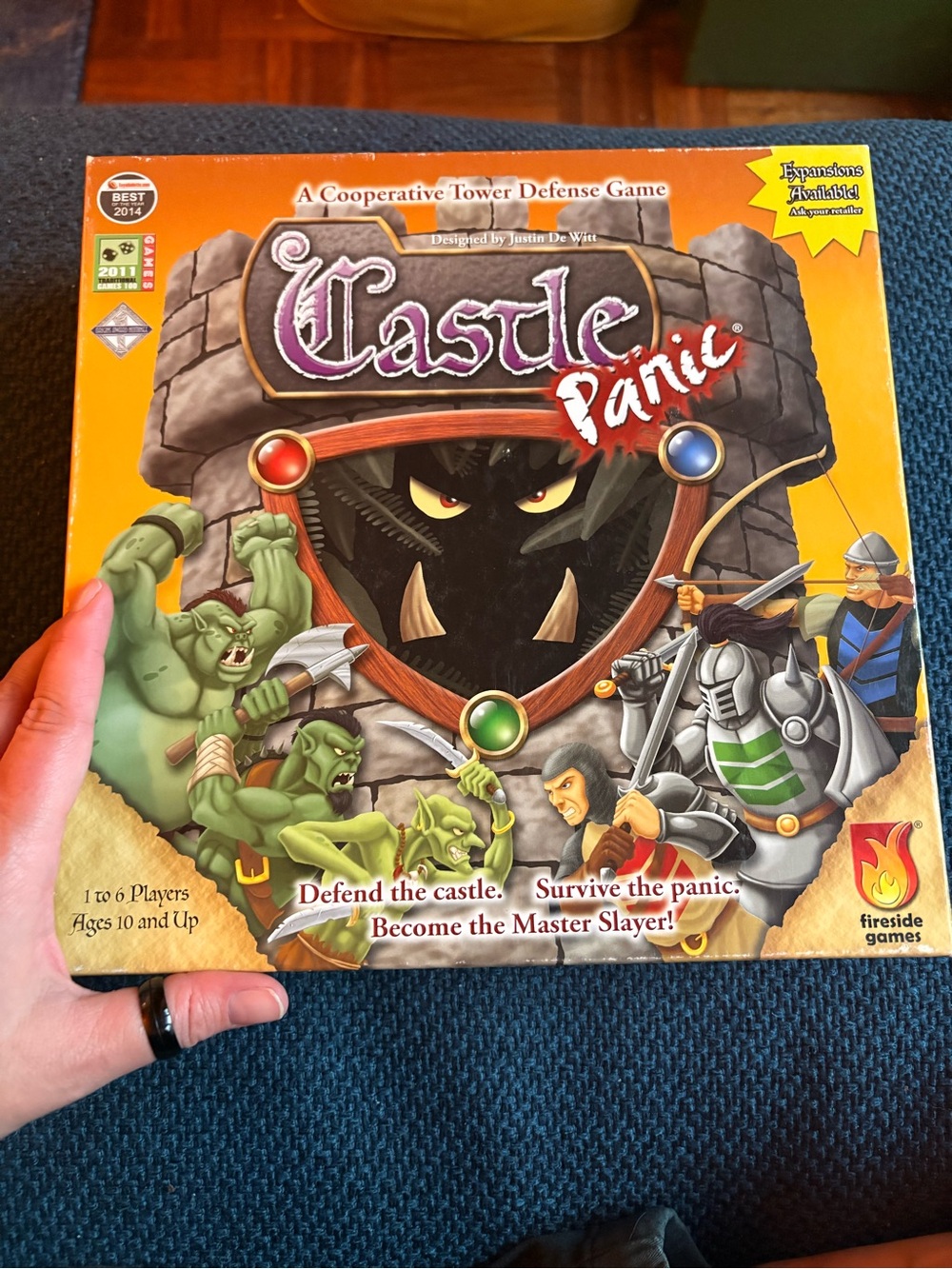 Castle Panic Cooperative Board Game - complete
